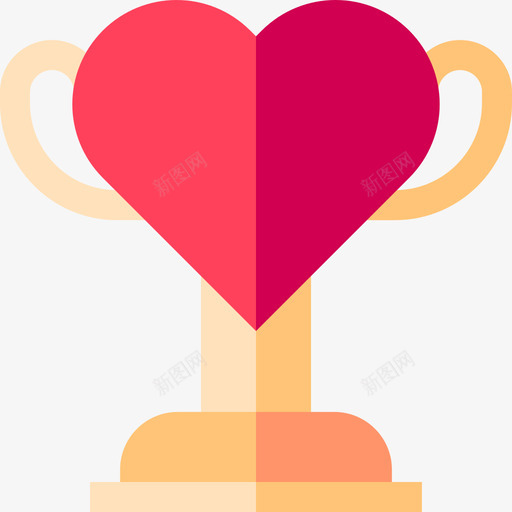 奖杯世界之爱2扁平svg_新图网 https://ixintu.com 奖杯 世界 之爱 扁平