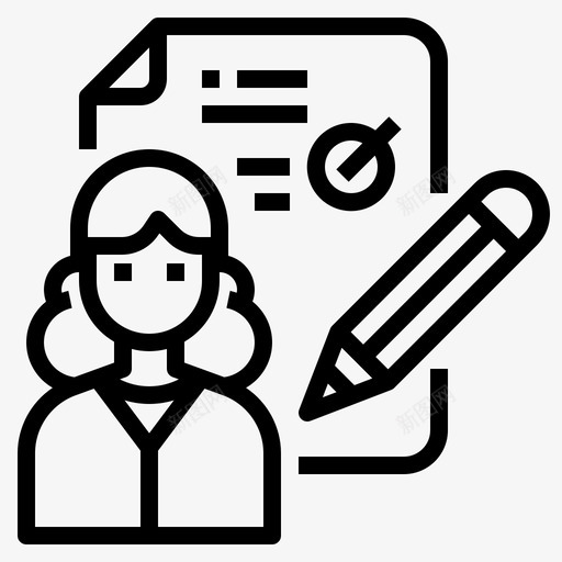 教师在线教育33岁直系svg_新图网 https://ixintu.com 教师 在线教育 33岁 直系