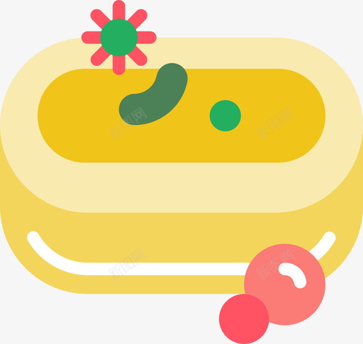 肥皂卫生用品3扁平svg_新图网 https://ixintu.com 肥皂 卫生用品 扁平