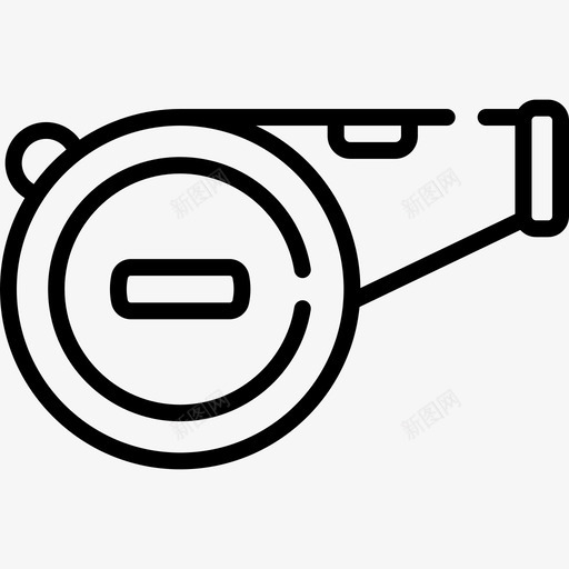 哨子棒球82直线型svg_新图网 https://ixintu.com 哨子 棒球 直线 线型