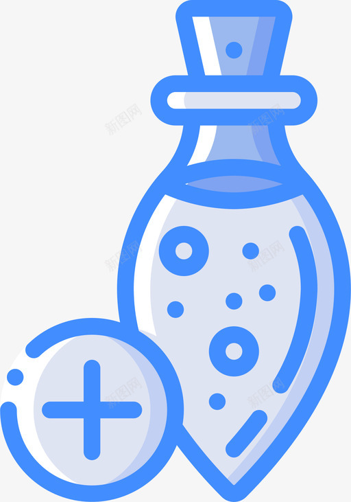 药剂超自然活动3蓝色svg_新图网 https://ixintu.com 药剂 超自然 活动 蓝色