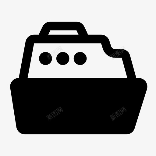 交通水路轮船航海面性svg_新图网 https://ixintu.com 交通 水路 轮船 航海 海面