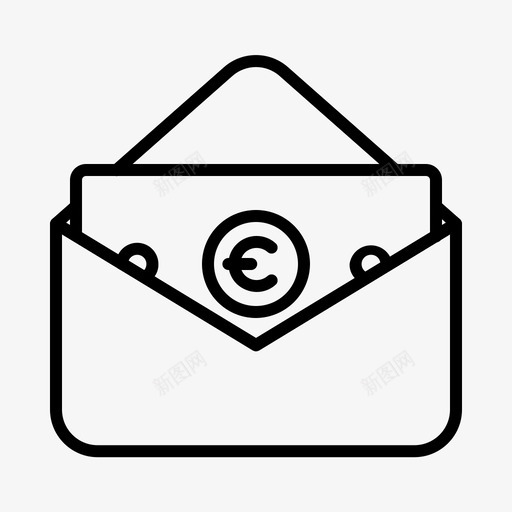 送欧元礼物钱svg_新图网 https://ixintu.com 欧元 礼物 钱融资 融资