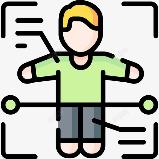 人体扫描虚拟现实112线性彩色svg_新图网 https://ixintu.com 人体 扫描 虚拟现实 线性 彩色