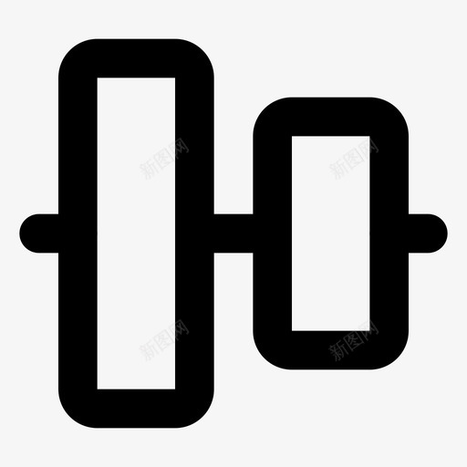水平居中艺术平面设计svg_新图网 https://ixintu.com 水平 居中 工具 艺术 平面设计 生产力 图标 设计 设计工