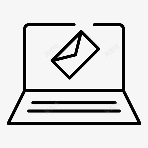 收到的邮件笔记本电脑信件svg_新图网 https://ixintu.com 收到 邮件 笔记本 电脑 信件 信息 秘密 计算机 硬件