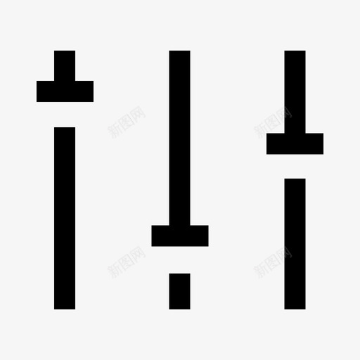 均衡器调整过滤svg_新图网 https://ixintu.com 均衡器 调整 过滤 设置 排序 基本 图标
