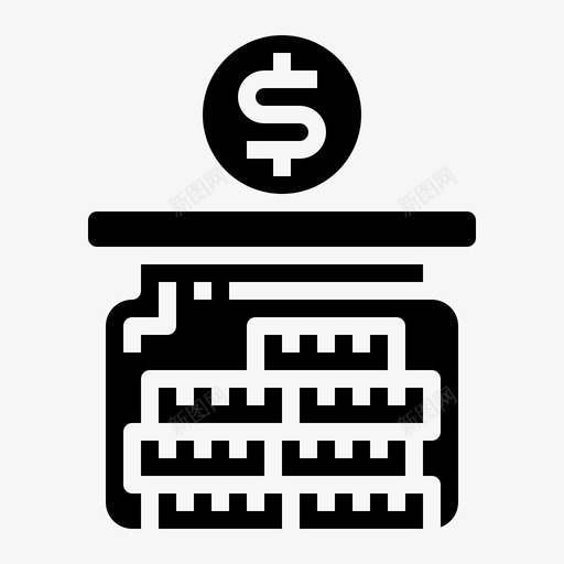 基金业务546填充svg_新图网 https://ixintu.com 基金 业务 填充