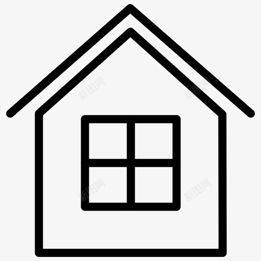 房屋建筑物主页svg_新图网 https://ixintu.com 主页 房屋 建筑物 房产 房地产