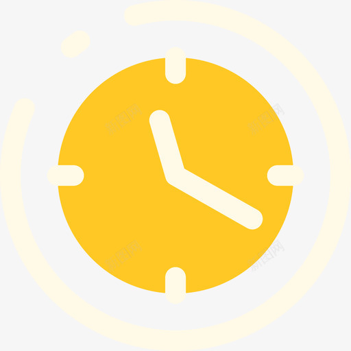时间svg_新图网 https://ixintu.com 时间 timekeeping 简约 精美 扁平 线性 bell wallclock alarmclock passage day