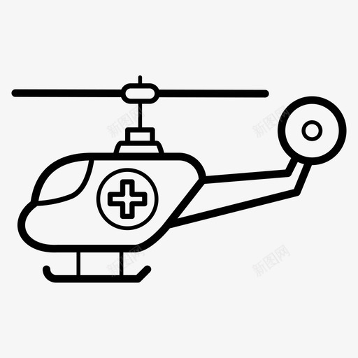 紧急情况空中空中救护svg_新图网 https://ixintu.com 空中 紧急 情况 救护 医疗 线路 图标