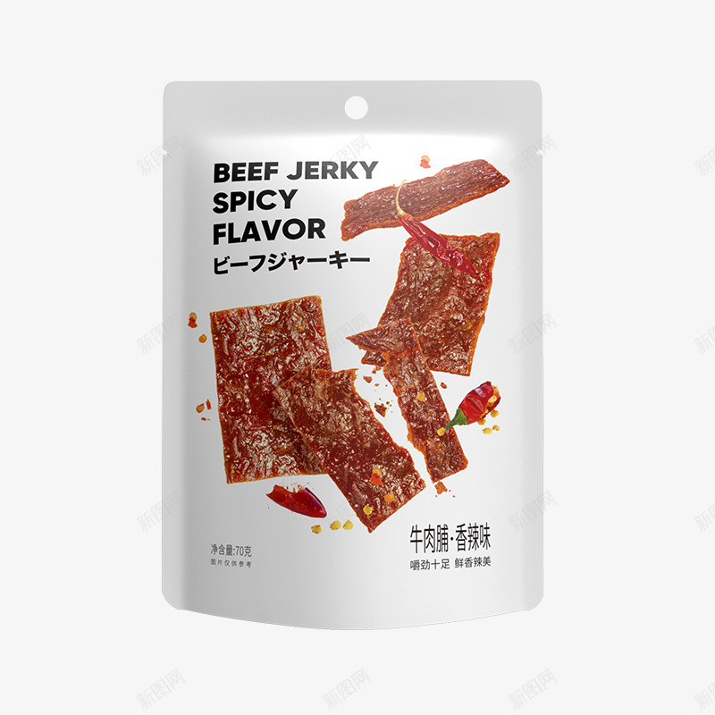牛肉脯70g日韩包装png免抠素材_新图网 https://ixintu.com 牛肉 肉脯 70g 日韩 包装