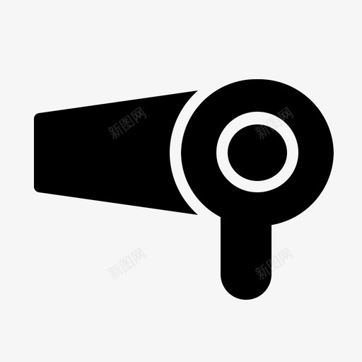 吹风机应用电子svg_新图网 https://ixintu.com 吹风机 应用 电子 电子设备