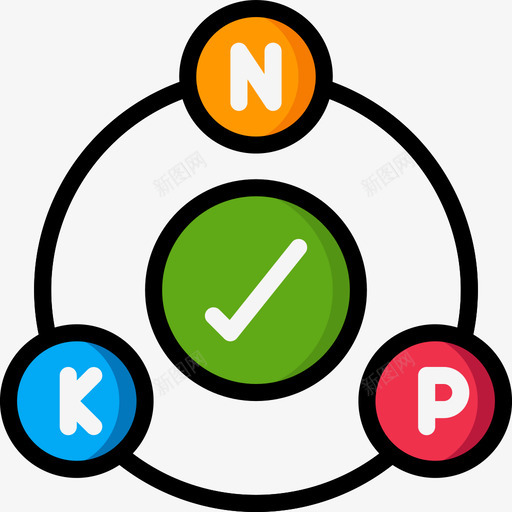 NPK农业71线性颜色svg_新图网 https://ixintu.com NPK 农业 线性 颜色