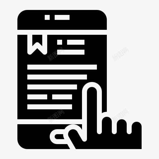 智能手机在线教育38填充svg_新图网 https://ixintu.com 智能 手机 在线教育 填充