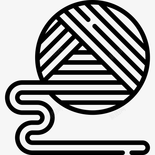 纱线宠物65直线型svg_新图网 https://ixintu.com 纱线 宠物 直线 线型