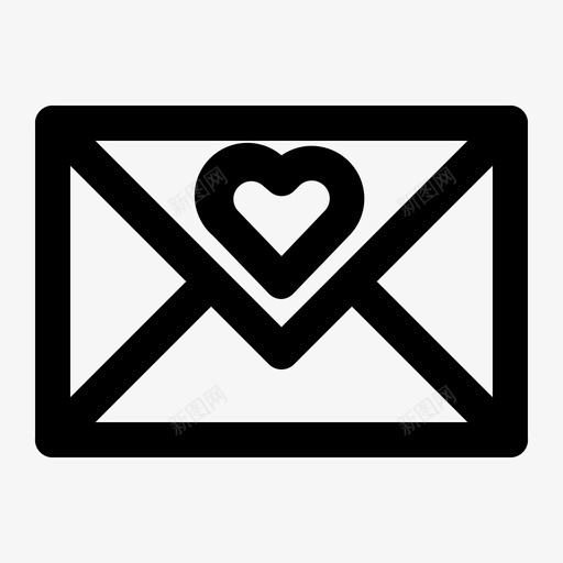 信爱留言svg_新图网 https://ixintu.com 情人节 留言 浪漫 黑色 提纲
