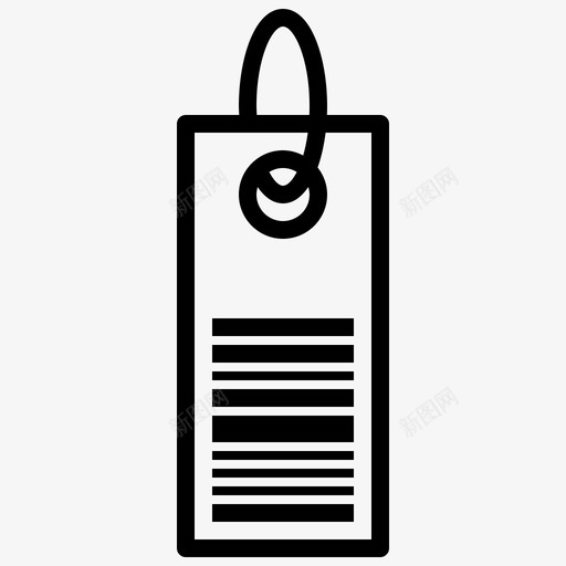 标签条形码和二维码12线性svg_新图网 https://ixintu.com 标签 条形码 二维 线性