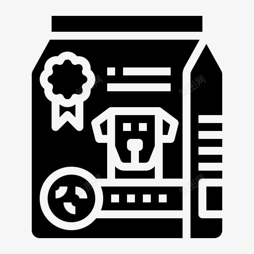狗粮宠物店86填充svg_新图网 https://ixintu.com 狗粮 宠物 填充