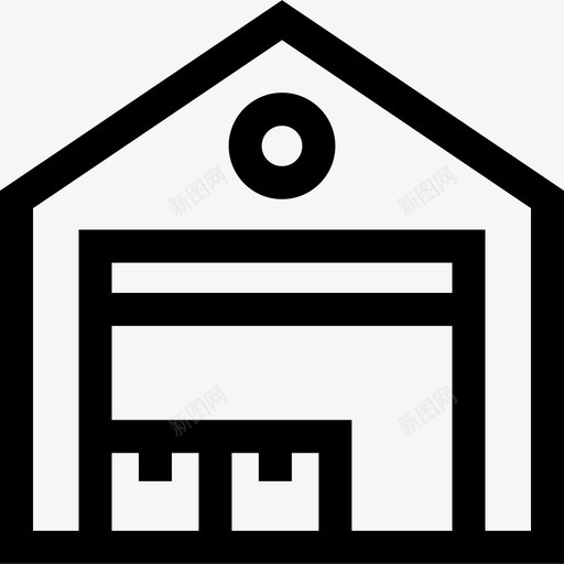 数据仓库物流122线性svg_新图网 https://ixintu.com 数据 仓库 物流 线性