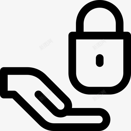 防护黑客69线性svg_新图网 https://ixintu.com 防护 黑客 线性