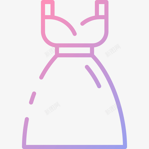 连衣裙针织19渐变色svg_新图网 https://ixintu.com 连衣裙 针织 渐变 变色