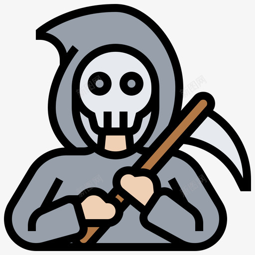 魔鬼童话故事30线性颜色svg_新图网 https://ixintu.com 魔鬼 童话故事 线性 颜色