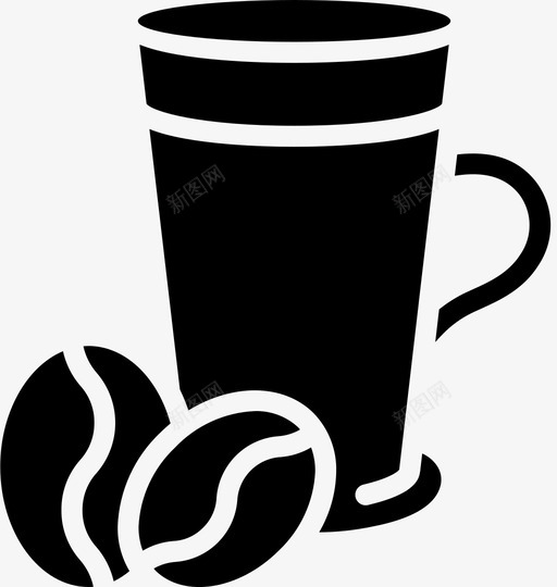 牛奶咖啡师1加满svg_新图网 https://ixintu.com 牛奶 咖啡 加满