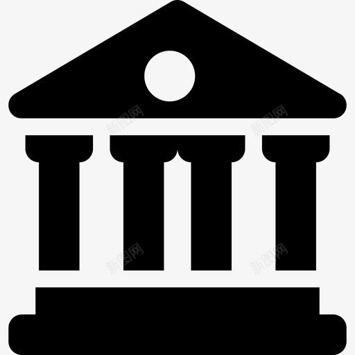 法院装饰iconsvg_新图网 https://ixintu.com 法院 装饰 icon