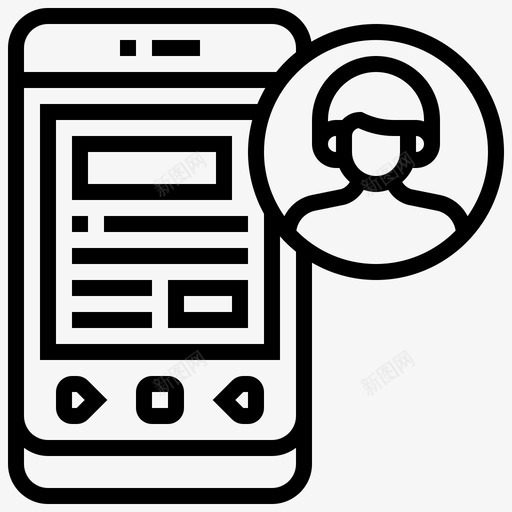 联系人卡信息svg_新图网 https://ixintu.com 联系人 信息 姓名 个人 移动 应用程序