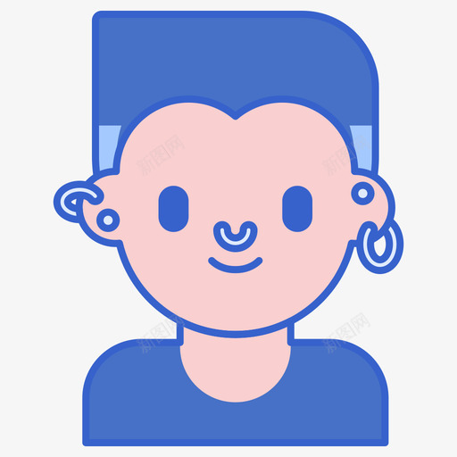 穿孔成瘾21线性颜色svg_新图网 https://ixintu.com 穿孔 成瘾 线性 颜色