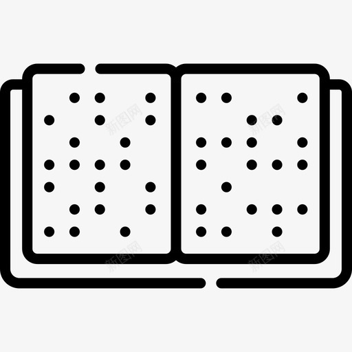 盲文残疾人援助15直系svg_新图网 https://ixintu.com 盲文 残疾人 援助 直系