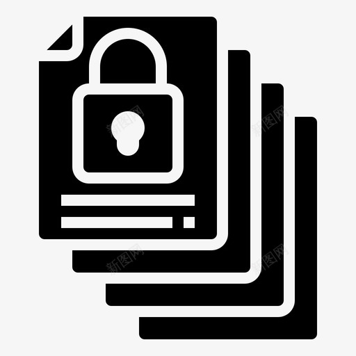 档案机密信息15字形svg_新图网 https://ixintu.com 档案 机密 信息 字形