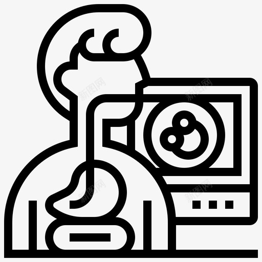 内窥镜检查健康检查9线性svg_新图网 https://ixintu.com 检查 内窥镜 健康 线性