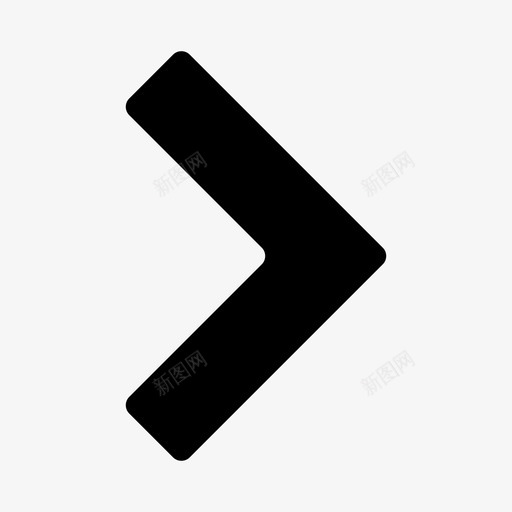 大于箭头方向svg_新图网 https://ixintu.com 大于 箭头 方向 混合 图标