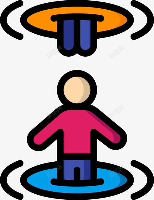 入口超自然活动4线状颜色svg_新图网 https://ixintu.com 入口 超自然 活动 线状 颜色