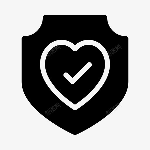 生命之盾健康保护svg_新图网 https://ixintu.com 生命 之盾 健康 保护 安全 医疗服务 线雕文
