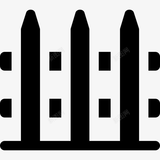 围栏建筑98填充svg_新图网 https://ixintu.com 围栏 建筑 填充