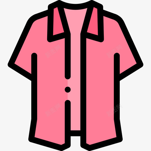 衬衫夏装18线性颜色svg_新图网 https://ixintu.com 衬衫 夏装 线性 颜色