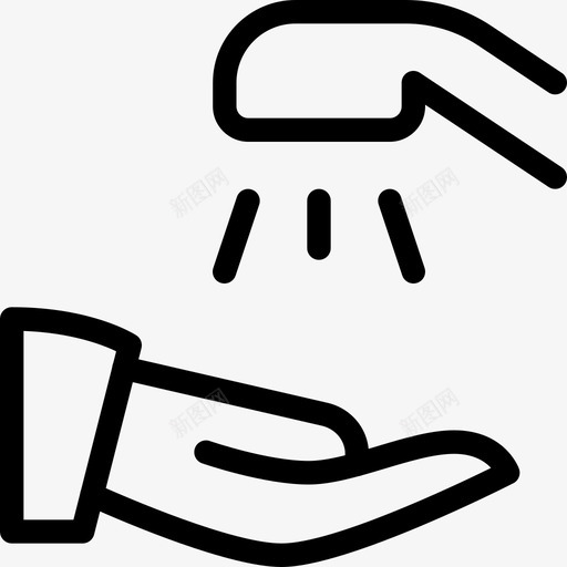 洗手液冠状病毒128线性svg_新图网 https://ixintu.com 洗手 冠状 病毒 线性