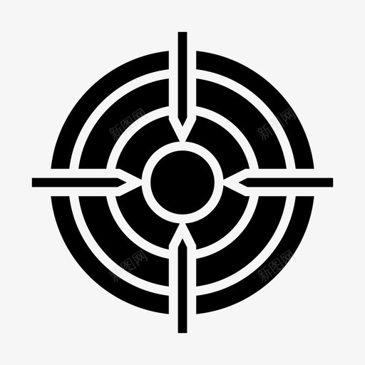 目标飞镖生意svg_新图网 https://ixintu.com 目标 飞镖 生意