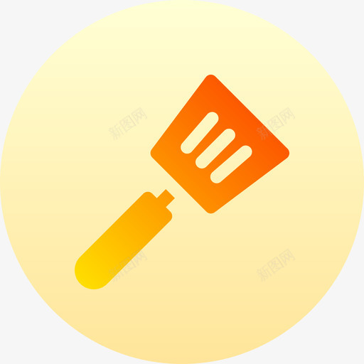 抹刀家用工具40圆形svg_新图网 https://ixintu.com 抹刀 家用 工具 圆形