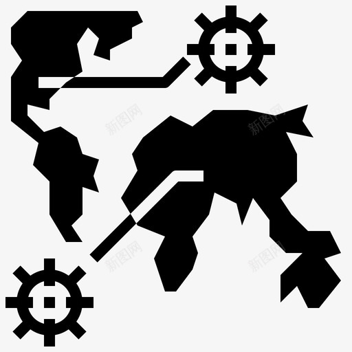 世界冠状病毒和经济4填充svg_新图网 https://ixintu.com 世界 冠状 病毒 经济 填充