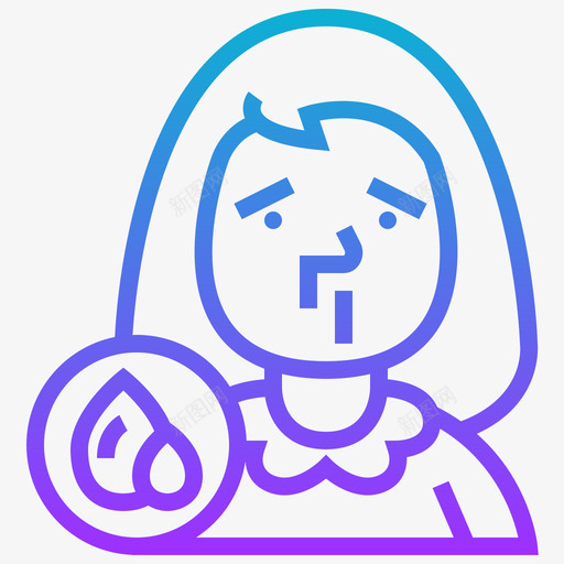 生病过敏10梯度svg_新图网 https://ixintu.com 生病 过敏 梯度