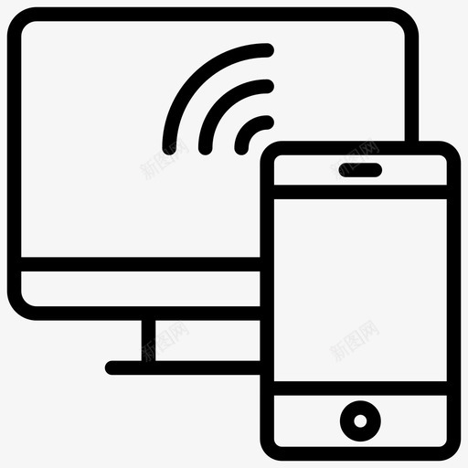 已连接设备向量已连接设备移动信号svg_新图网 https://ixintu.com 连接 接设备 向量 移动 信号 电话 无线 设备 无线技术 网络 通信线路