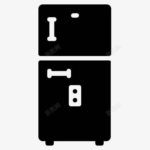 计数器深度冰箱食品存储冷冻室svg_新图网 https://ixintu.com 冰箱 计数器 深度 食品 存储 冷冻 家用电器 字形 矢量 矢量图 图标