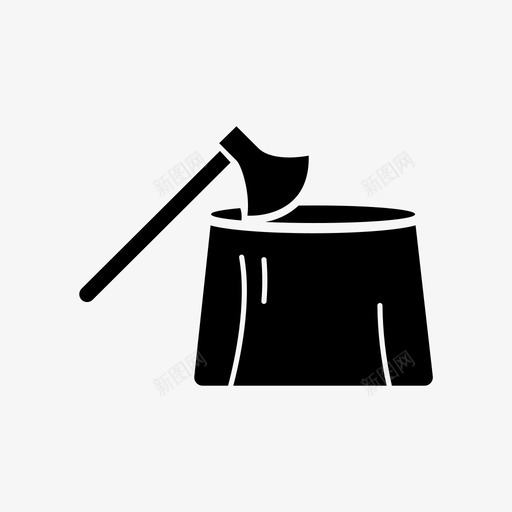 森林砍伐灾害生态svg_新图网 https://ixintu.com 变暖 全球 森林 砍伐 灾害 生态 环境 树干