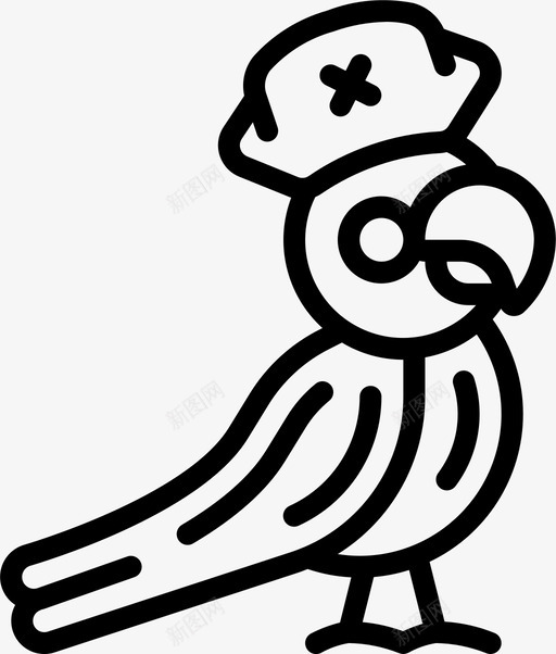鹦鹉海盗生活6直系svg_新图网 https://ixintu.com 鹦鹉 海盗 生活 直系