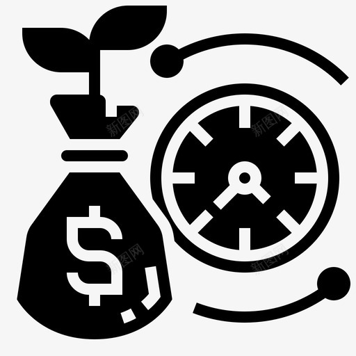 投资回报率全球业务22字形svg_新图网 https://ixintu.com 投资 回报率 全球 业务 字形