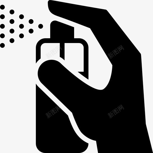 清洁喷雾病毒传播1填充svg_新图网 https://ixintu.com 清洁 喷雾 病毒 传播 填充